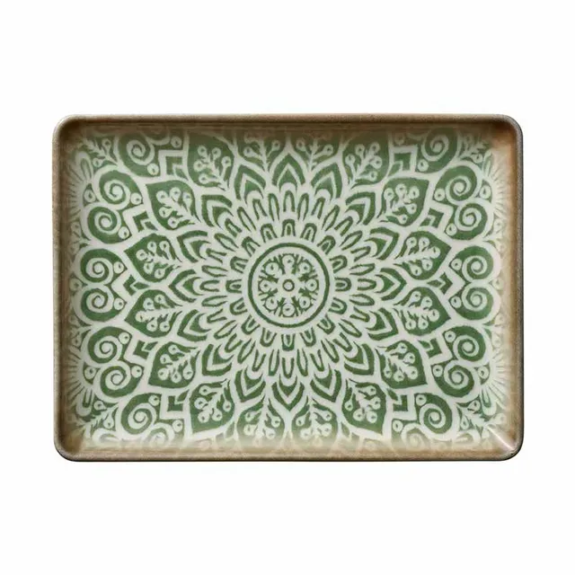 Artis Soulmate Jade assiette 23,5 cm rectangulaire