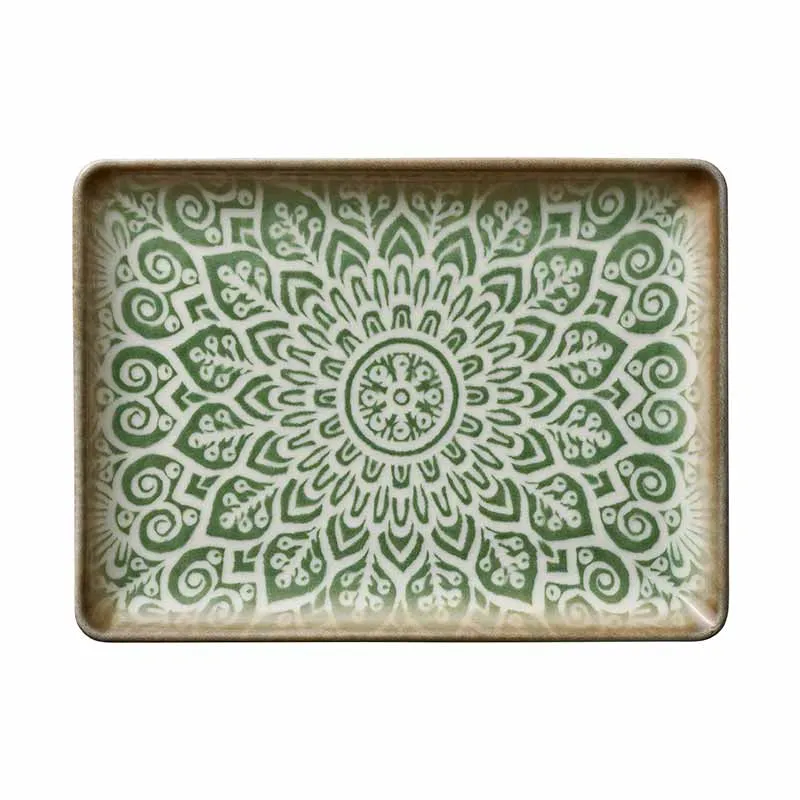 Artis Soulmate Jade assiette 23,5 cm rectangulaire
