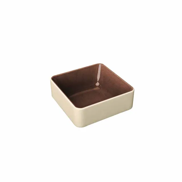 Artis Nara Brown bol carré profond 9 cm marron