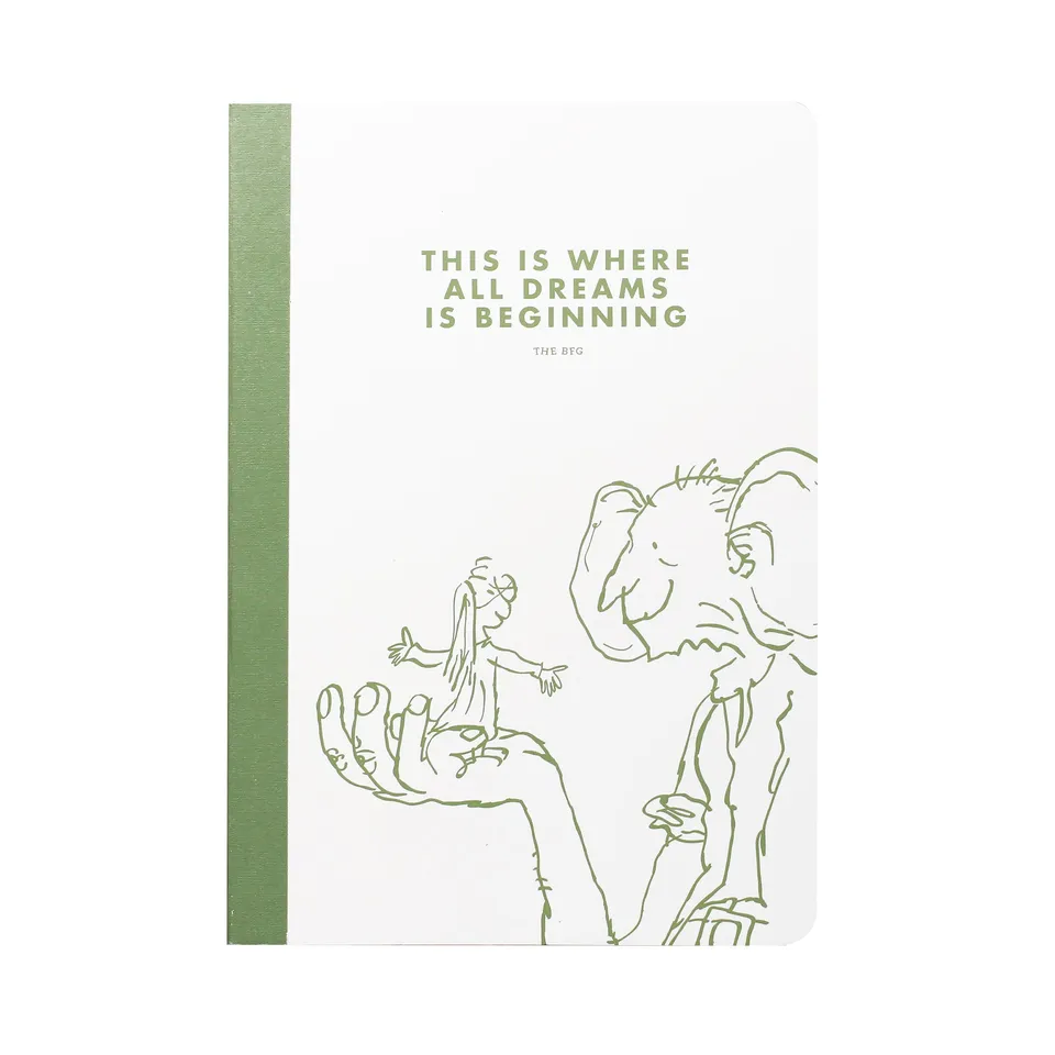 Roald Dahl BFG carnet A5 souple 96 feuilles