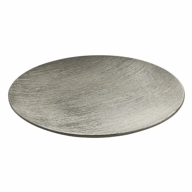 Artis Brush Grey assiette plate 28 cm