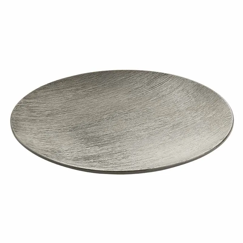 Artis Brush Grey assiette plate 28 cm
