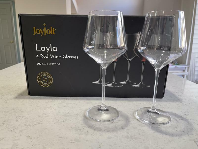 JoyJolt Layla Flûte champagne 19 cl lot 4 cristal