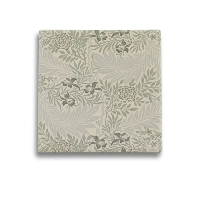 William Morris dessous de verre Larkspur vert 10 cm