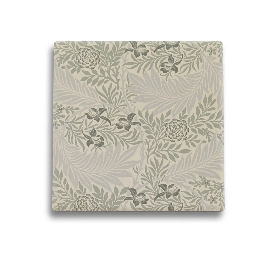 William Morris dessous de verre Larkspur vert 10 cm
