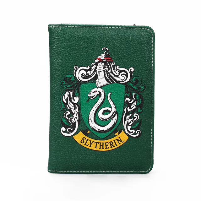 Harry Potter Serpentard protège-passeport vert simili cuir