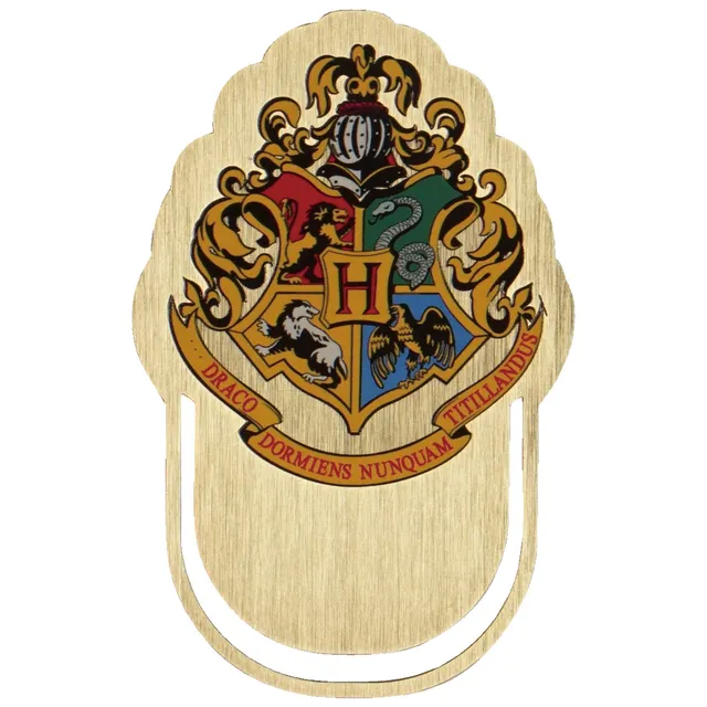Harry Potter Hogwarts marque-page métal bronze