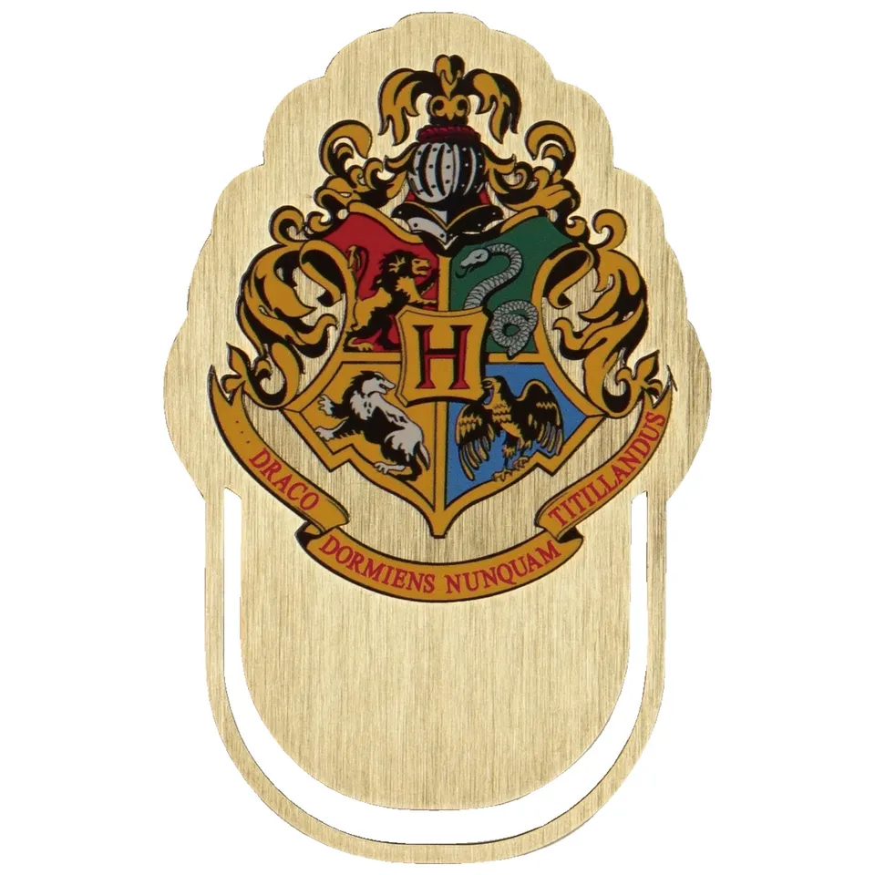 Harry Potter Hogwarts marque-page métal bronze