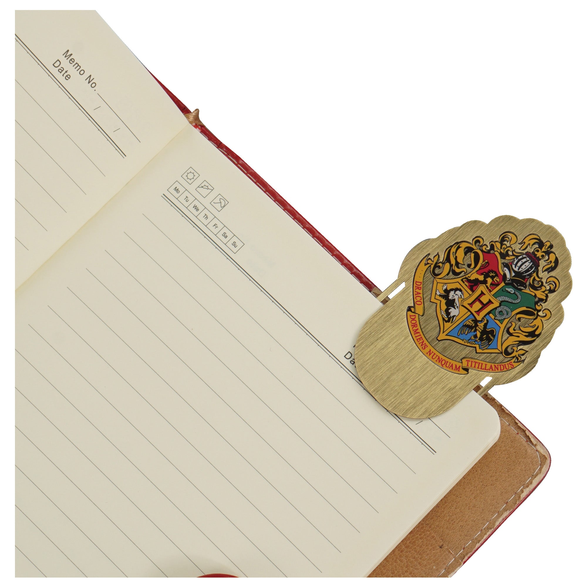 Harry Potter Hogwarts marque-page métal bronze