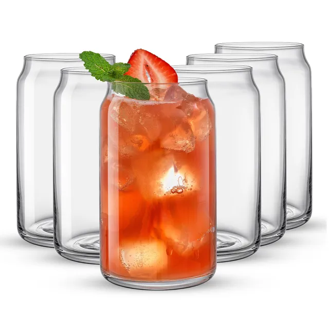 JoyJolt Can verre canette highball lot 6 verre 47 cl bière
