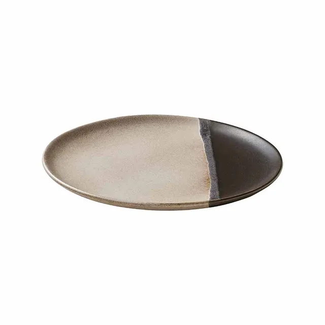 Artis Spot On Black assiette noire 23 cm