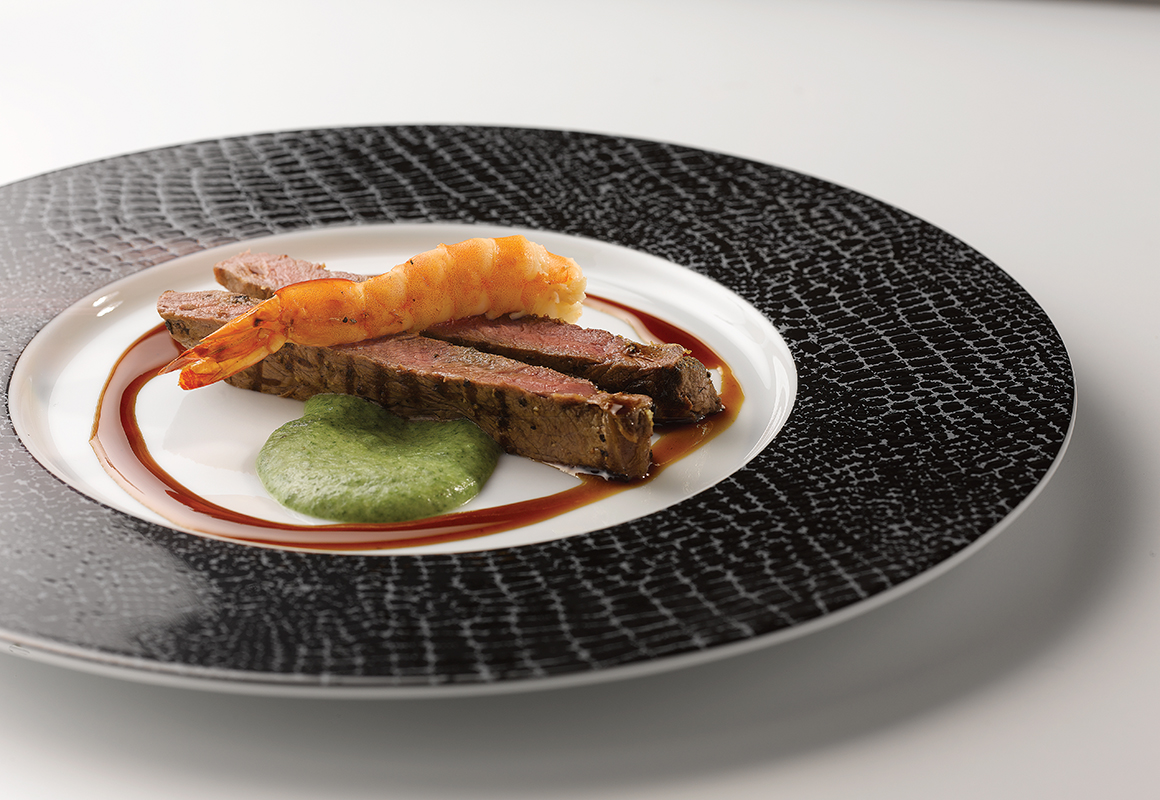 Artis Caiman assiette à rebord 32 cm blanche