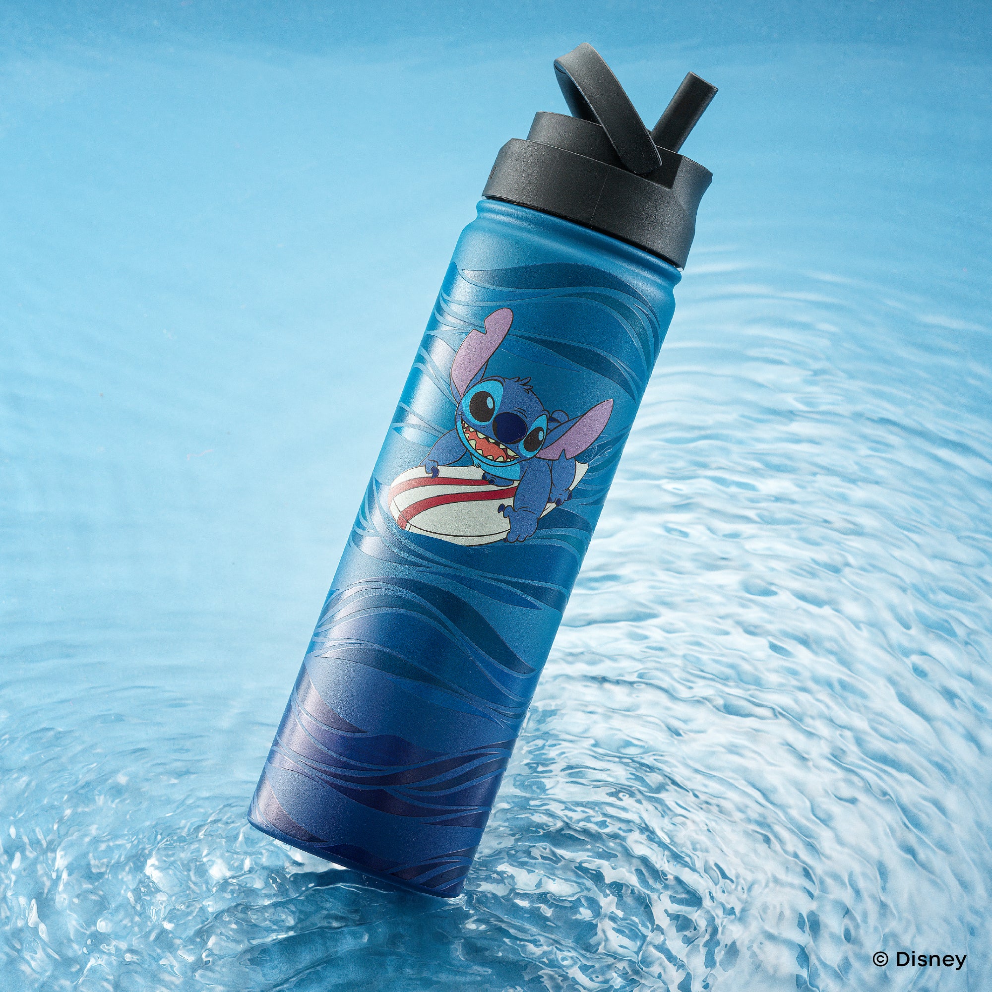 JoyJolt Stitch Surf's Up gourde inox 65 cl