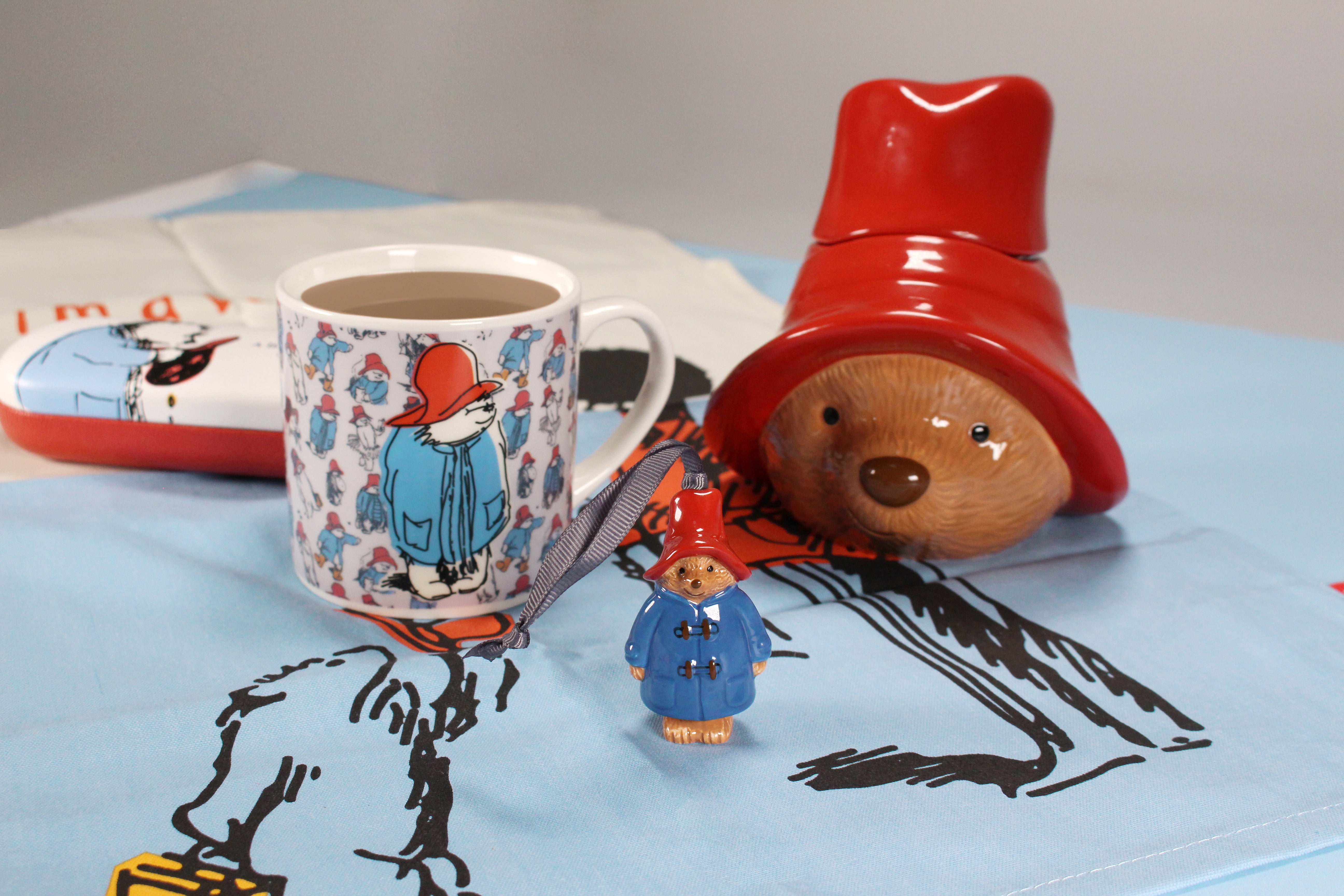 HMB Paddington décoration à suspendre céramique bleue