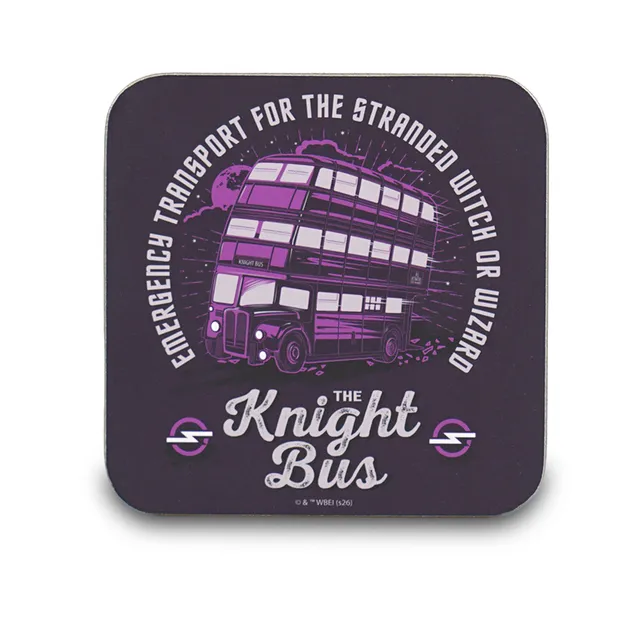 Harry Potter Magicobus dessous de verre 10cm violet