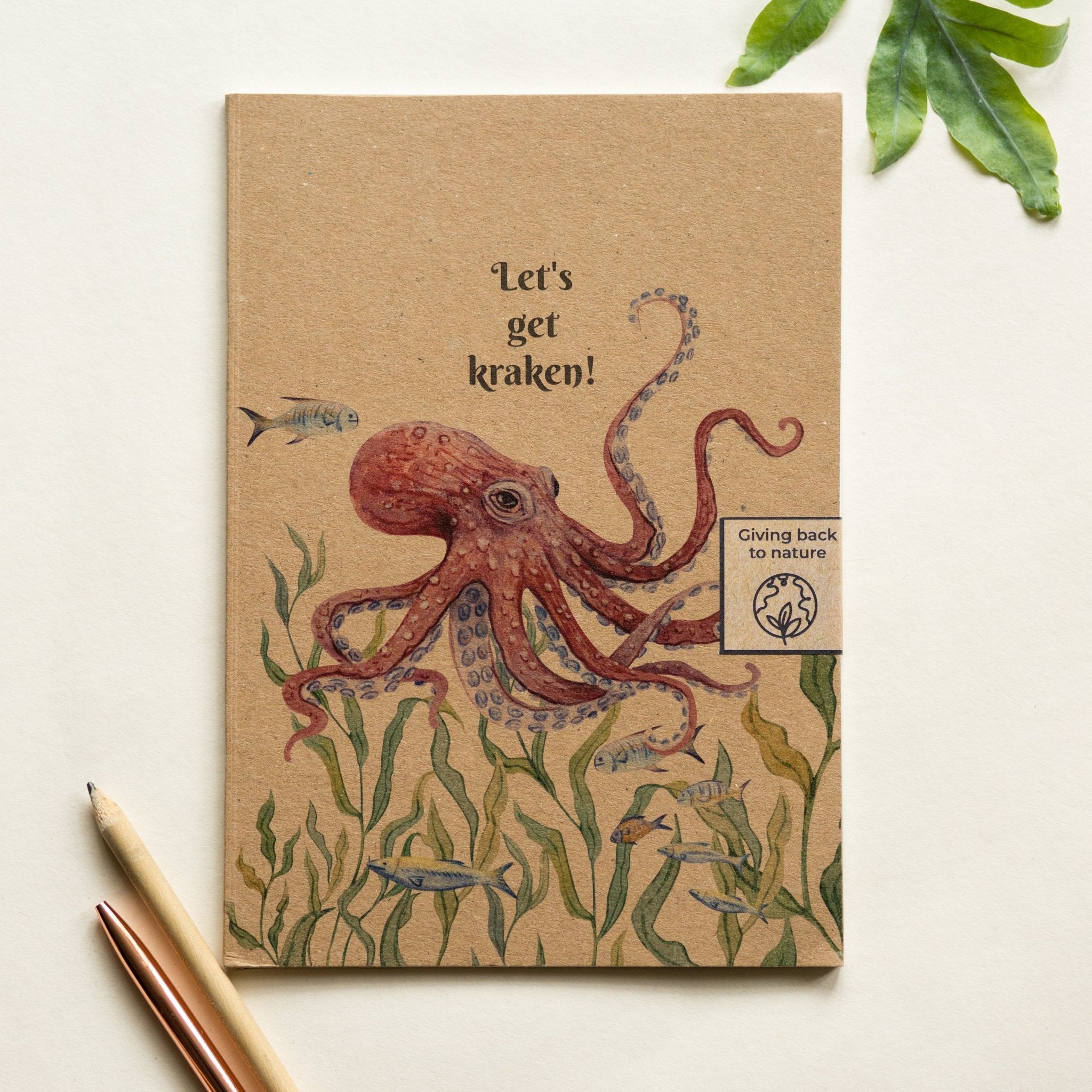 Trouvaille Global carnet papier recyclé A5 illustré