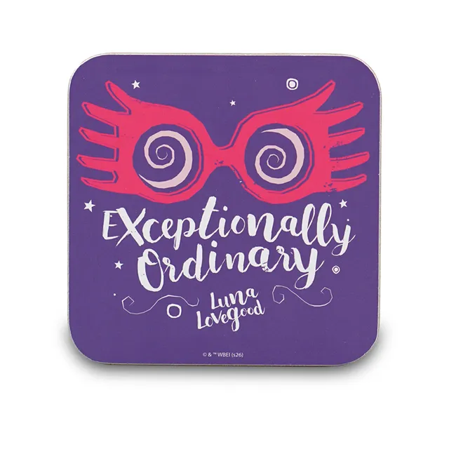 Harry Potter Exceptionally Ordinary dessous de verre violet
