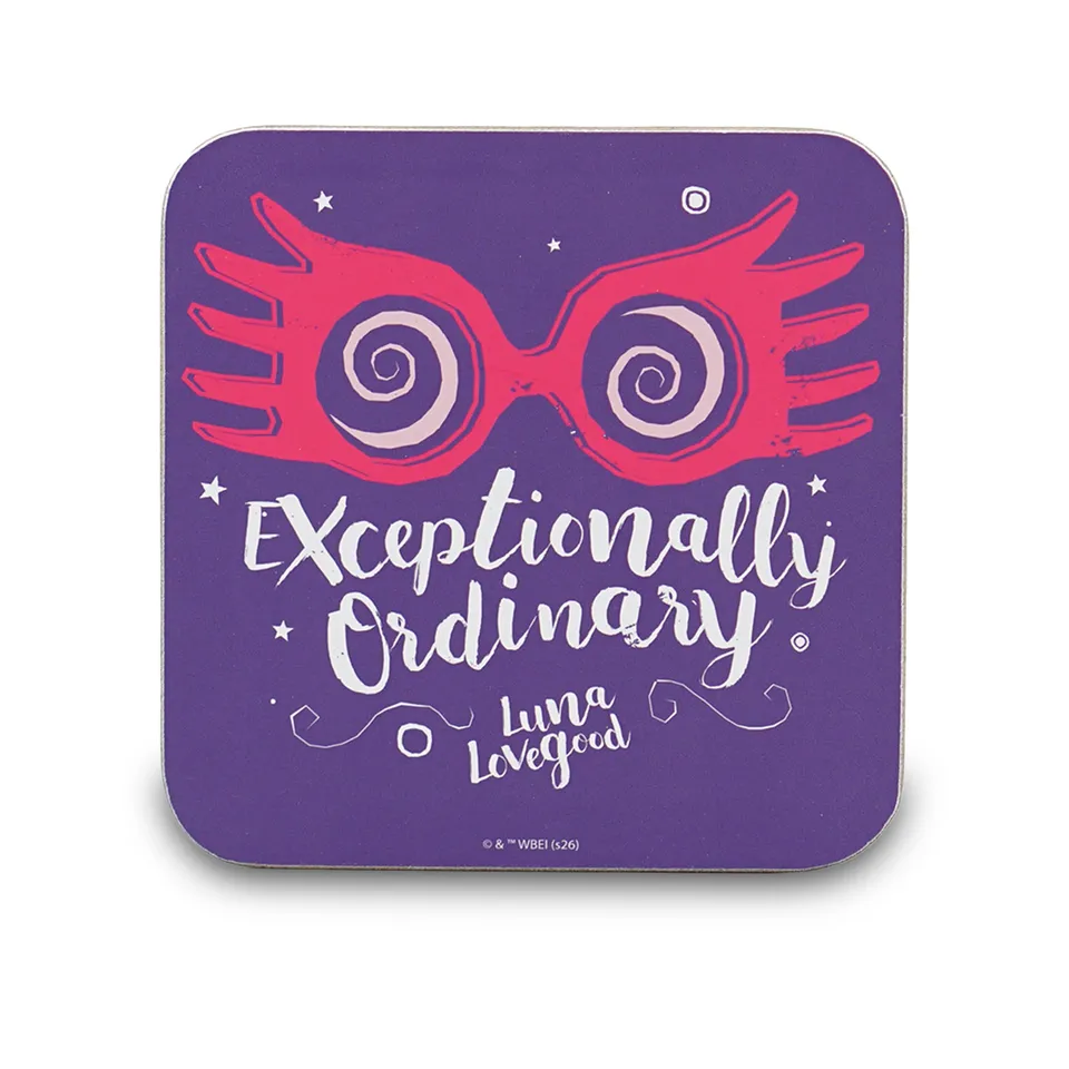 Harry Potter Exceptionally Ordinary dessous de verre violet