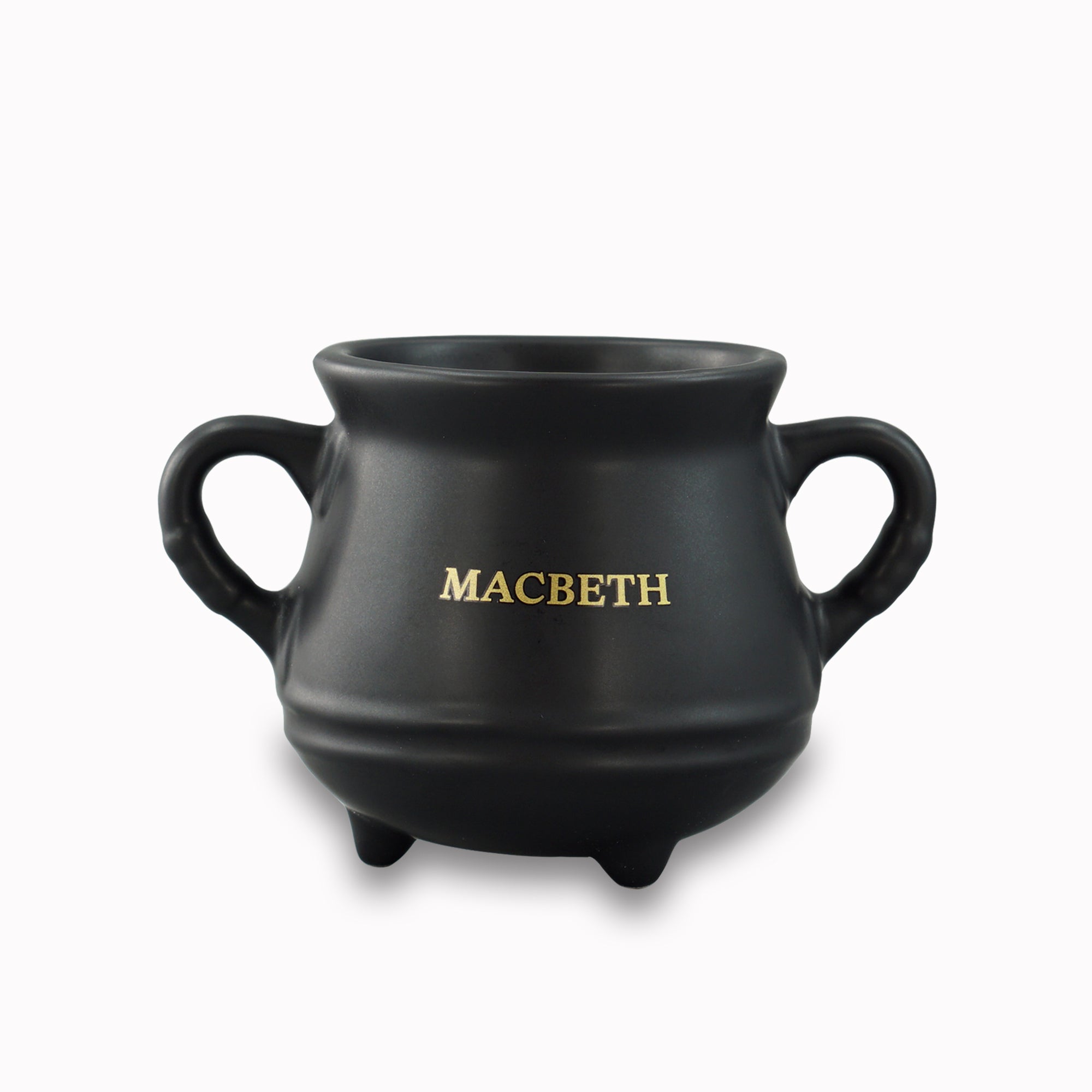 HMB Shakespeare Macbeth mug chaudron céramique 9 cm