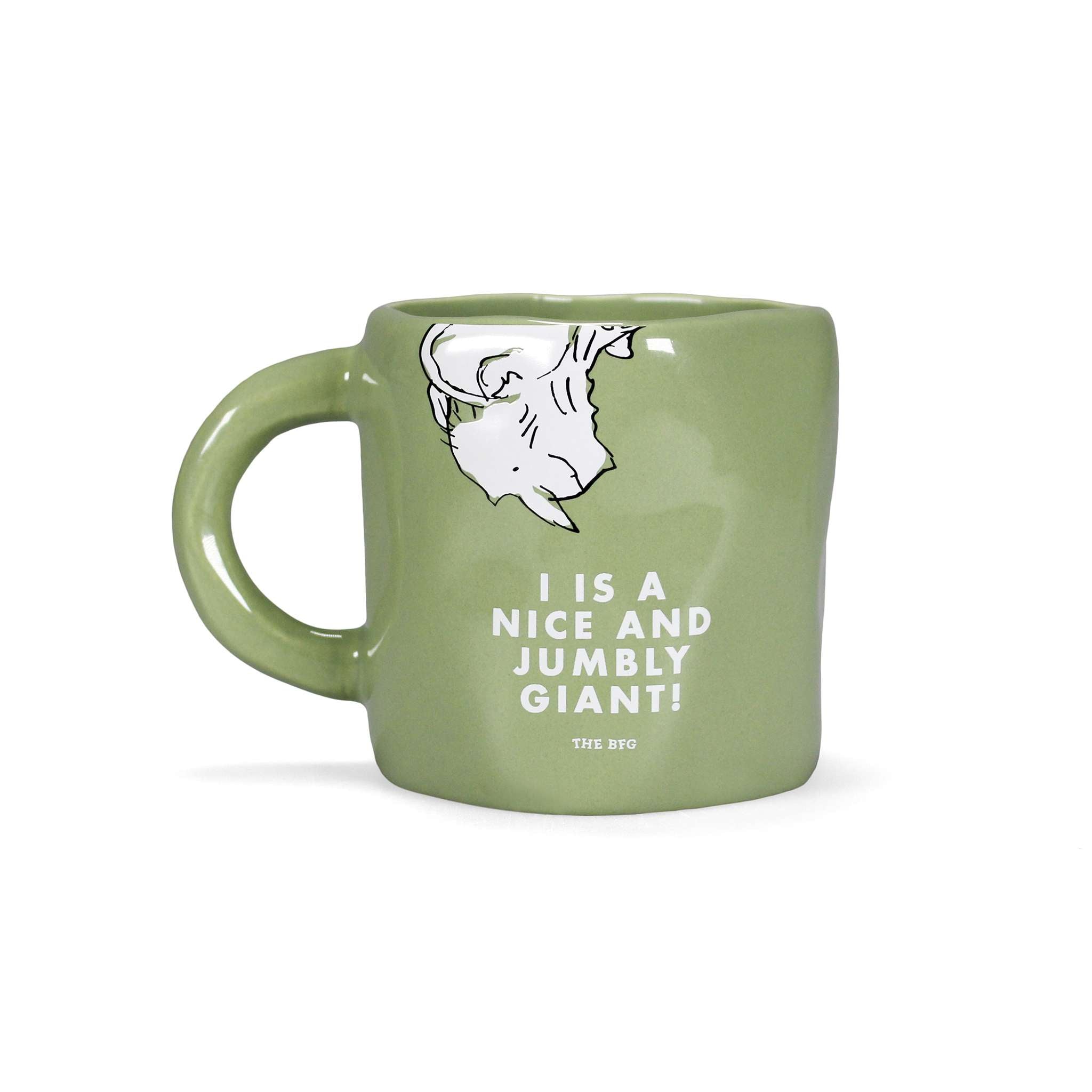 Roald Dahl BFG mug céramique 46cl vert coffret