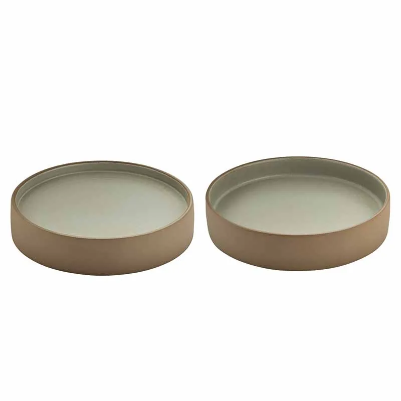 Artis 2in1 assiette creuse 21 cm beige gris