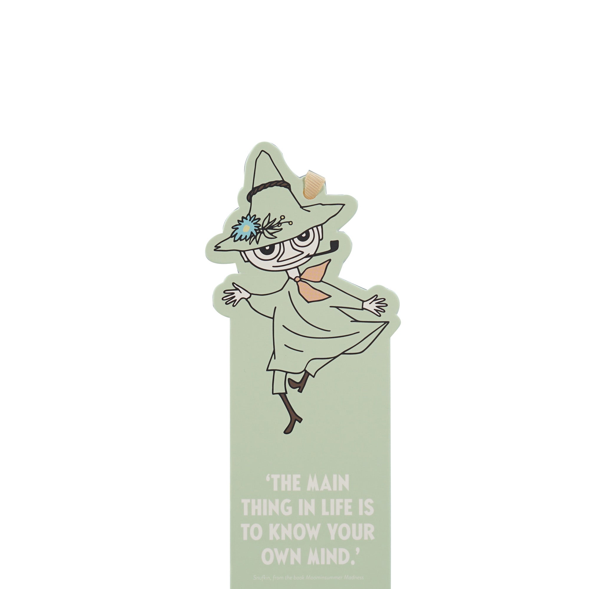 Moomin Snufkin marque-page papier 18 x 6 cm vert