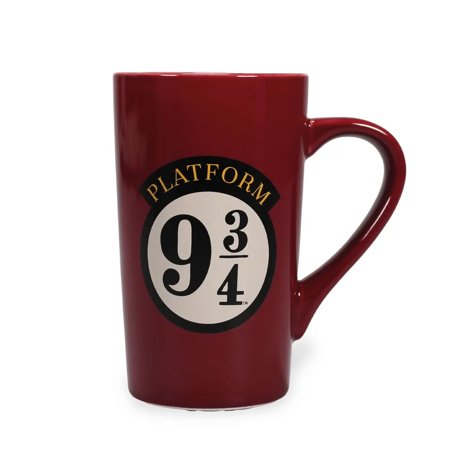 HMB Harry Potter mug latte 50 cl quai 9 3/4 rouge
