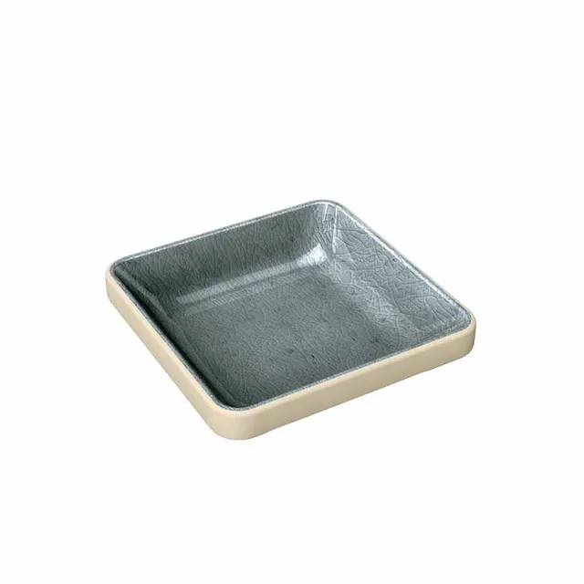 Artis Nara bol carré gris 9 cm