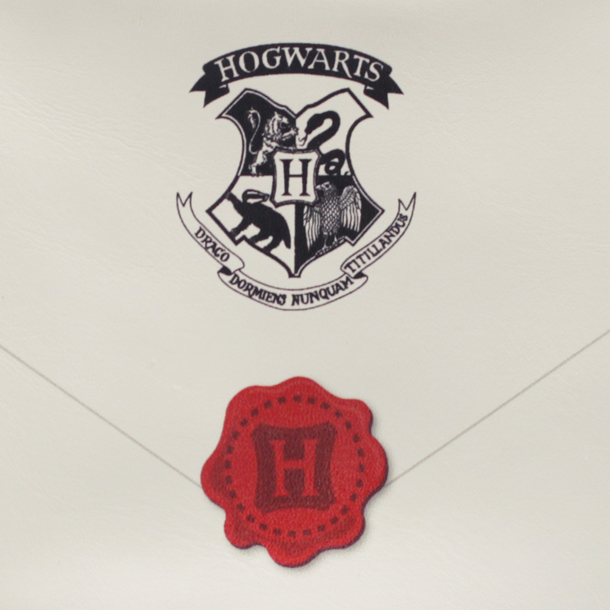 Harry Potter Letters porte-monnaie blanc 9 x 13 cm