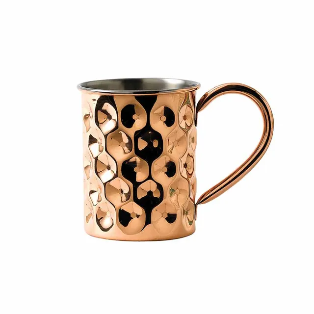 Artis Copper Dented Mug Slim 42cl mug cuivre martelé