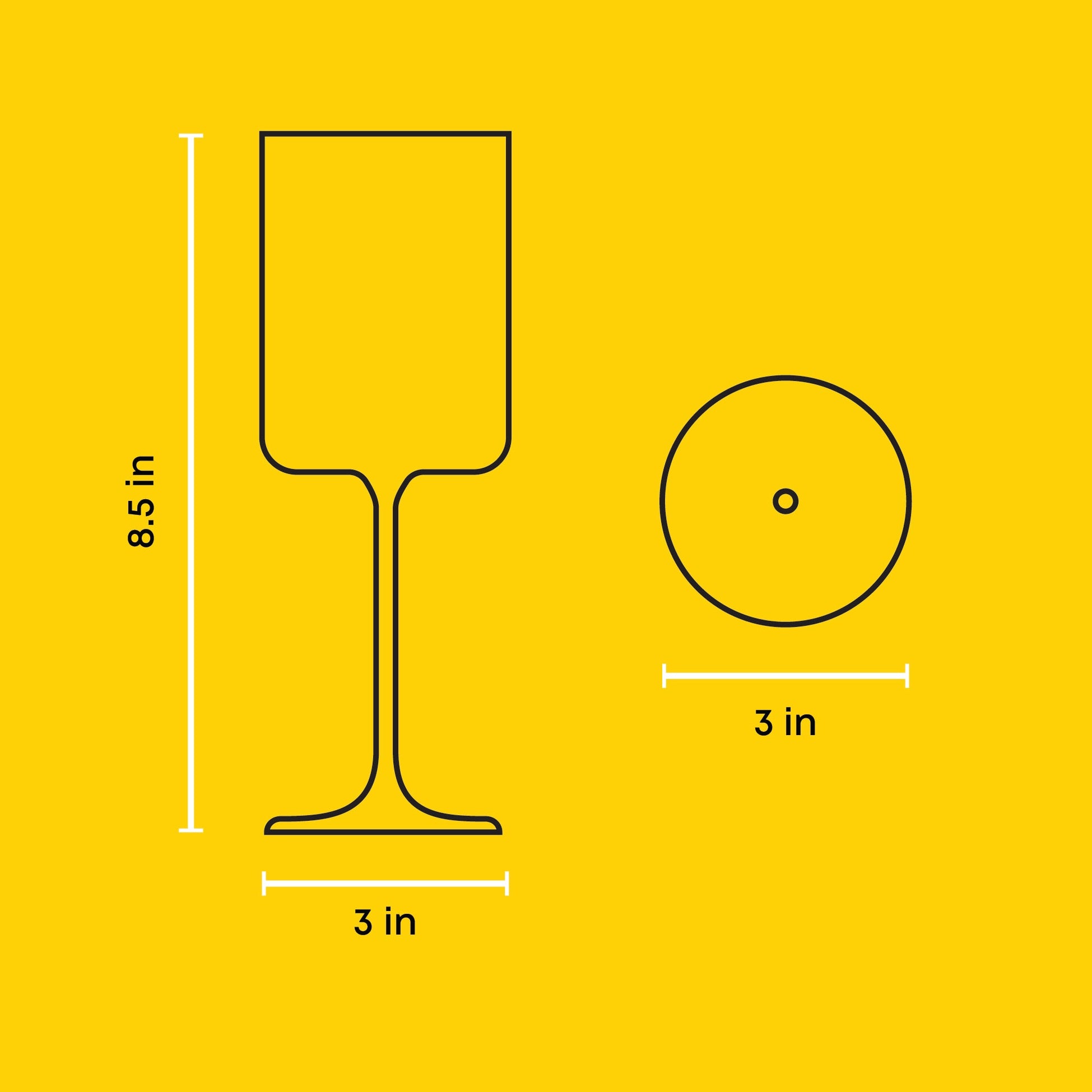 JoyJolt Claire verres à vin rouge lot de 2 40 cl cristal