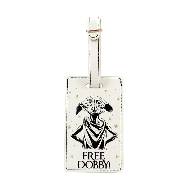 Harry Potter Dobby étiquette bagage cuir vegan 16,5 cm