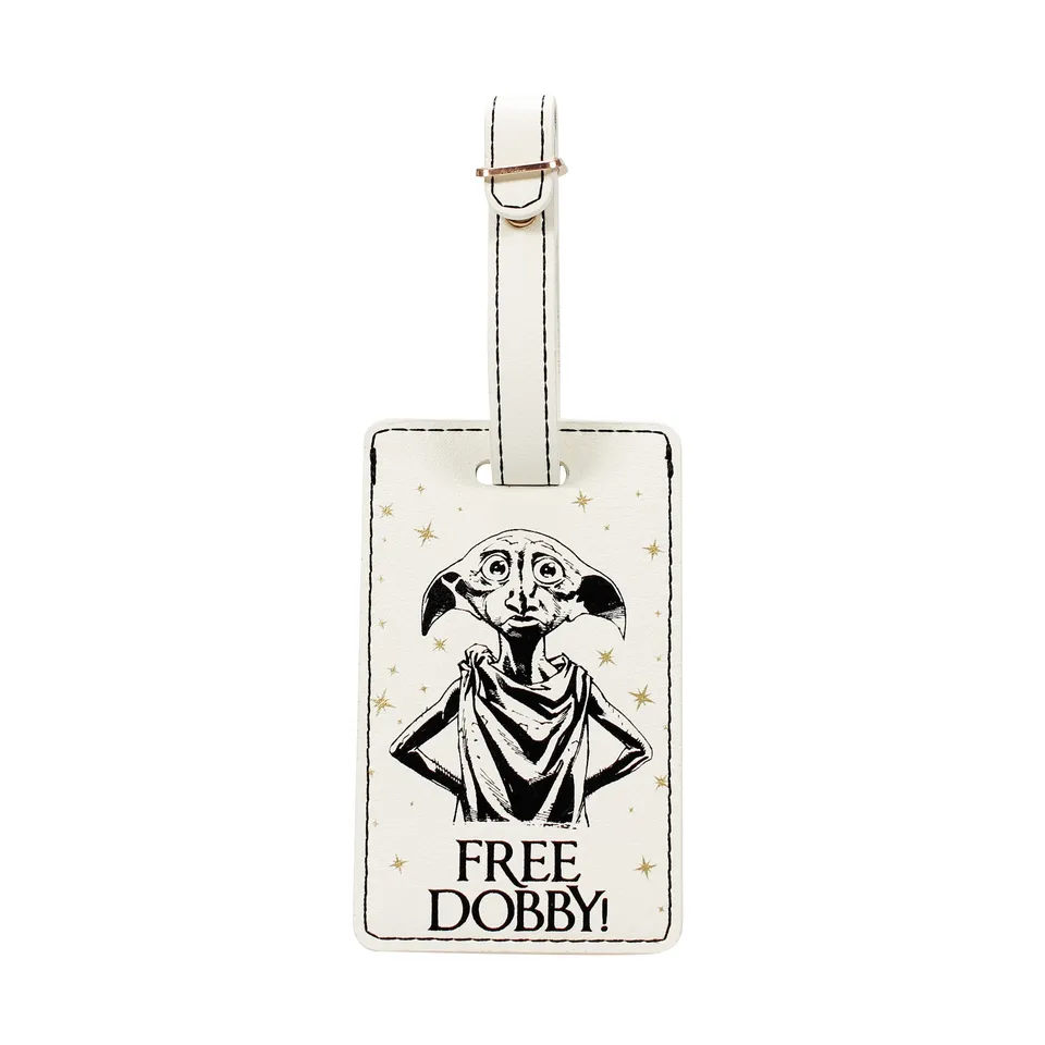 Harry Potter Dobby étiquette bagage cuir vegan 16,5 cm