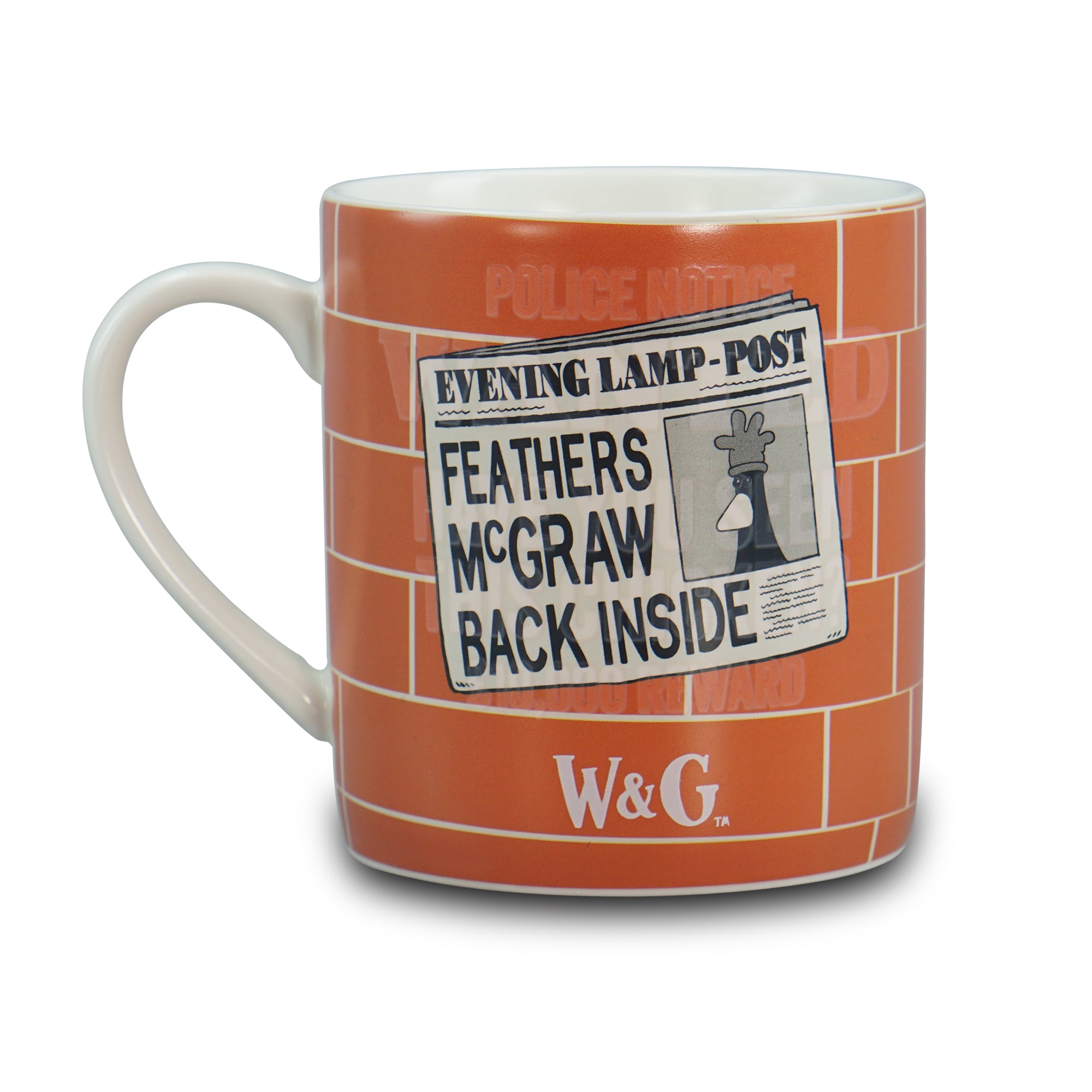 Wallace & Gromit Feathers mug thermoréactif 37 cl