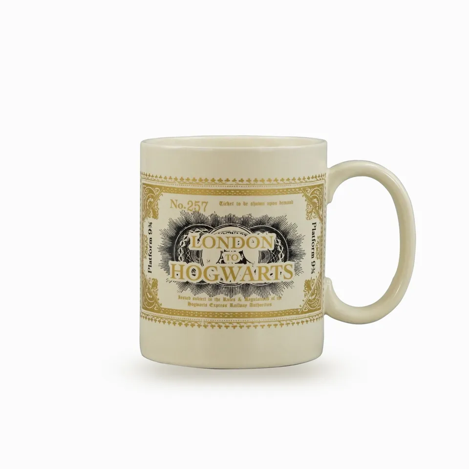 HMB Harry Potter London Hogwarts mug ticket 40 cl