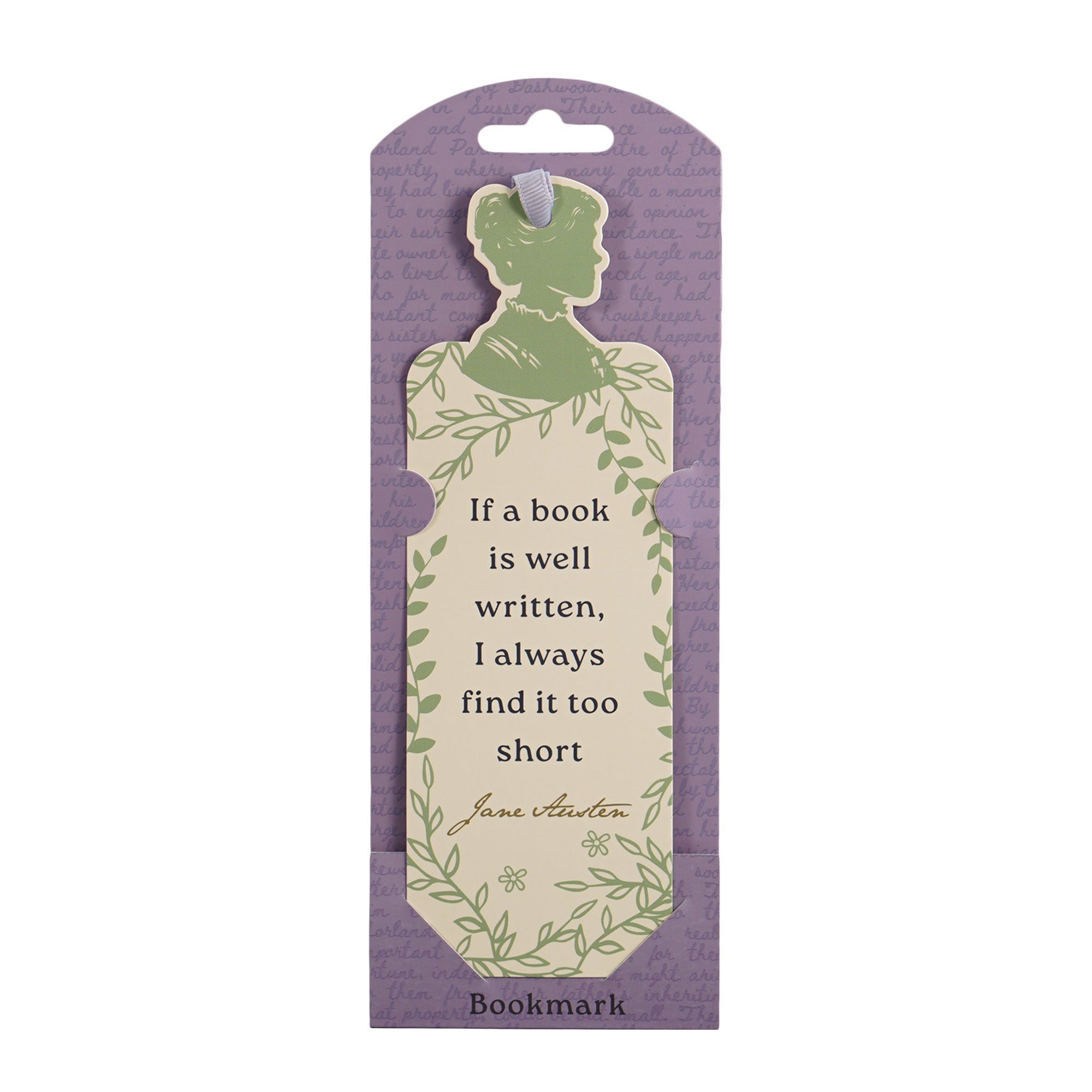 HMB Jane Austen Silhouette marque-page papier 18 cm