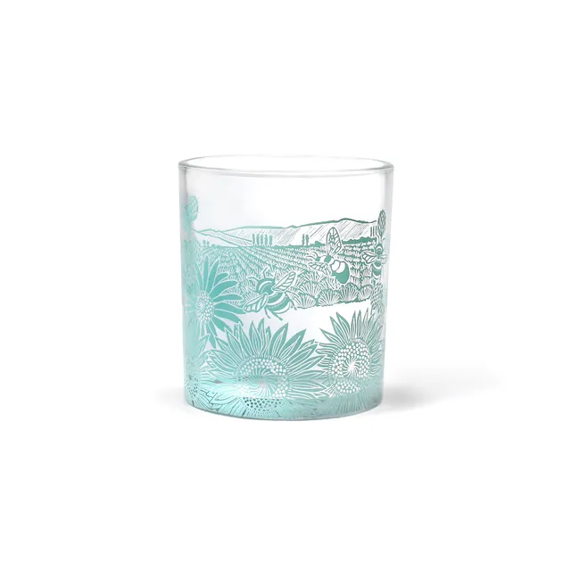 HMB Kate Heiss verre tumbler bleu 30 cl