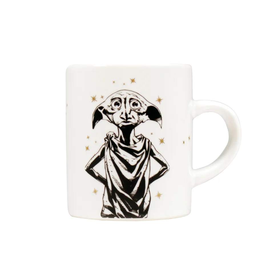 Harry Potter Dobby mug expresso 11 cl blanc coffret