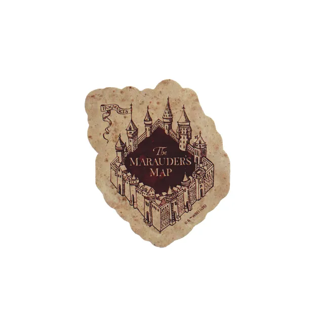 Harry Potter sticker Carte du Maraudeur vinyle 10 cm