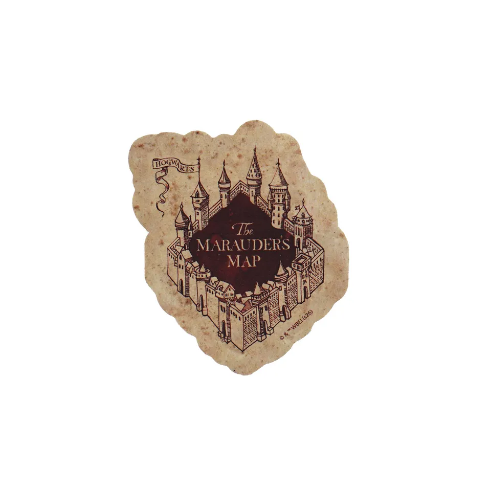 Harry Potter sticker Carte du Maraudeur vinyle 10 cm