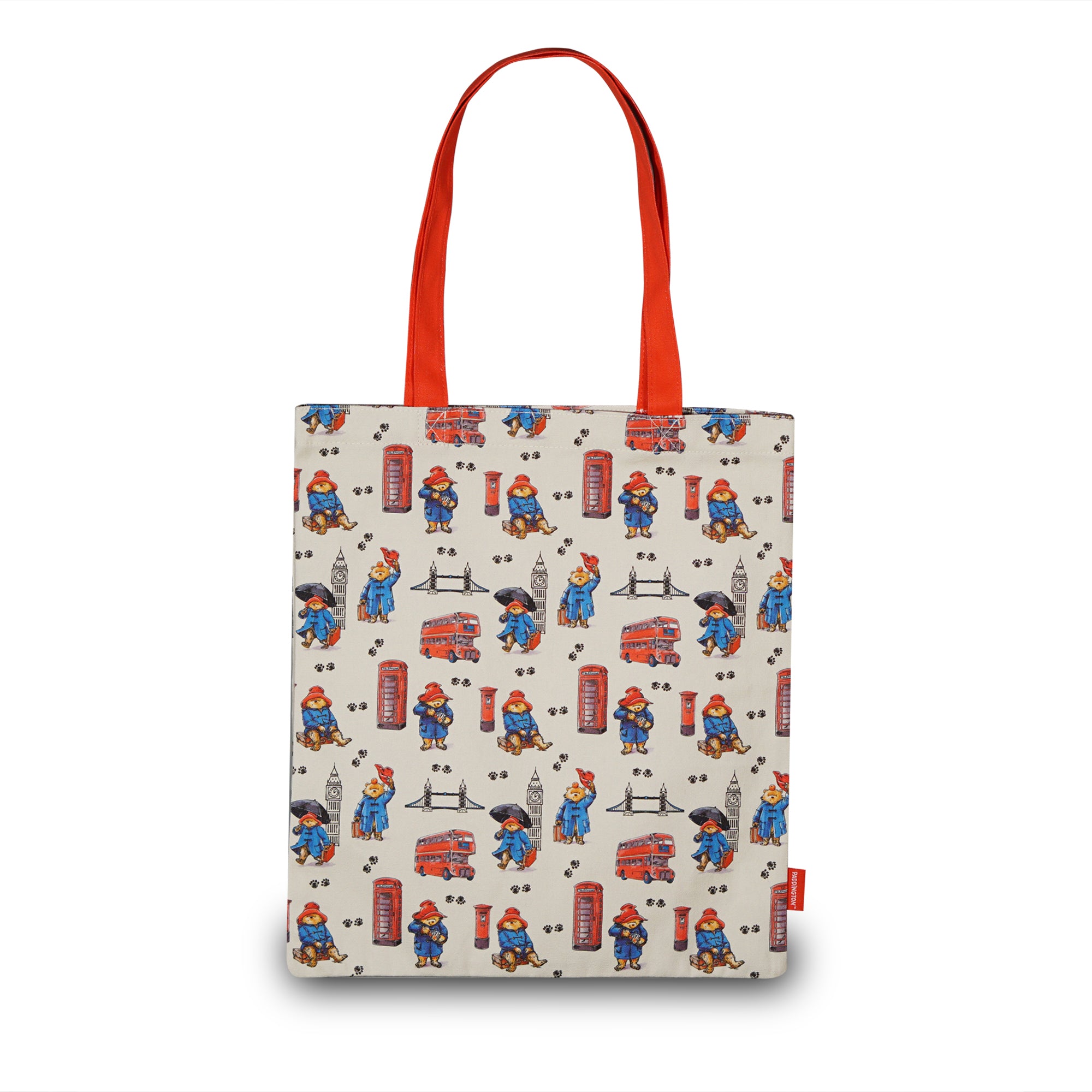Paddington London cabas coton recyclé blanc réutilisable