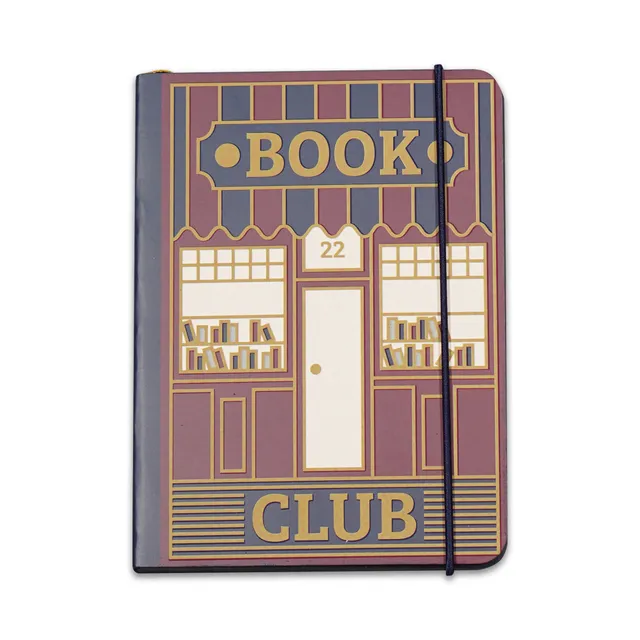 HMB Pulteney Book Club carnet A6 rouge