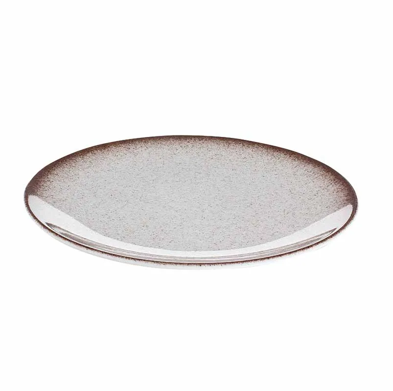 Artis Ombre Coupe Brown assiette 32 cm