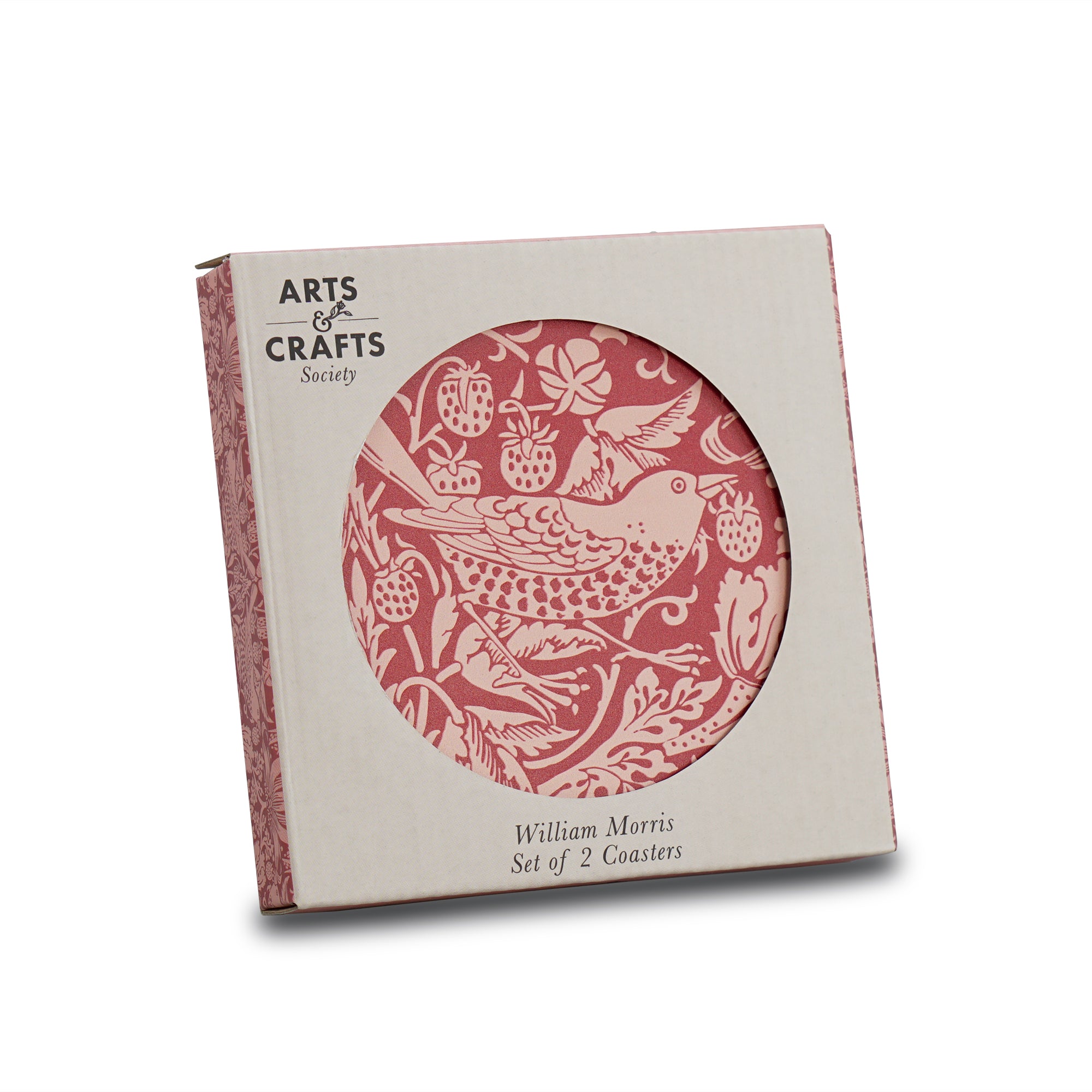William Morris Strawberry Thief dessous-verres céramique x2