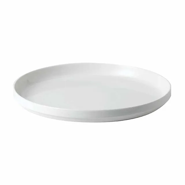 Artis Stacka Assiette plate 30 cm blanche
