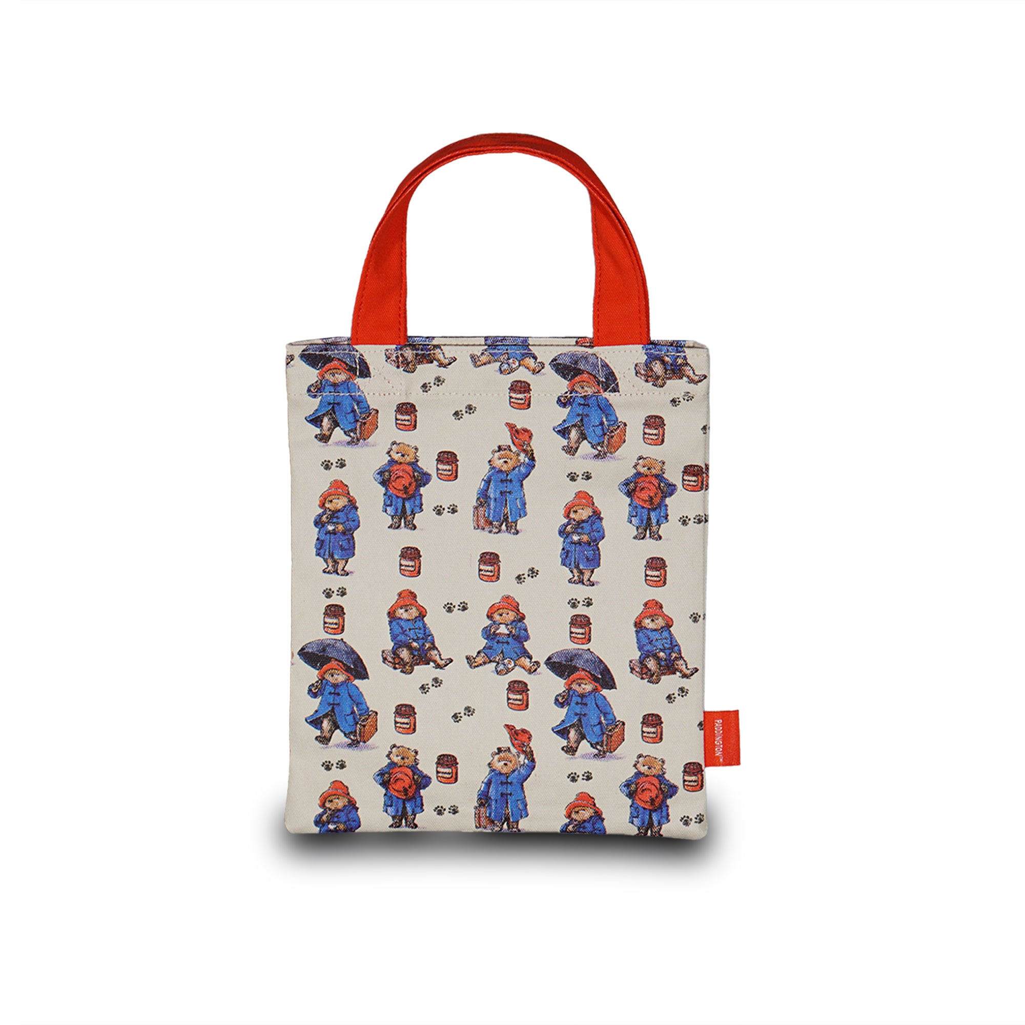 Paddington Repeat petit tote coton recyclé blanc