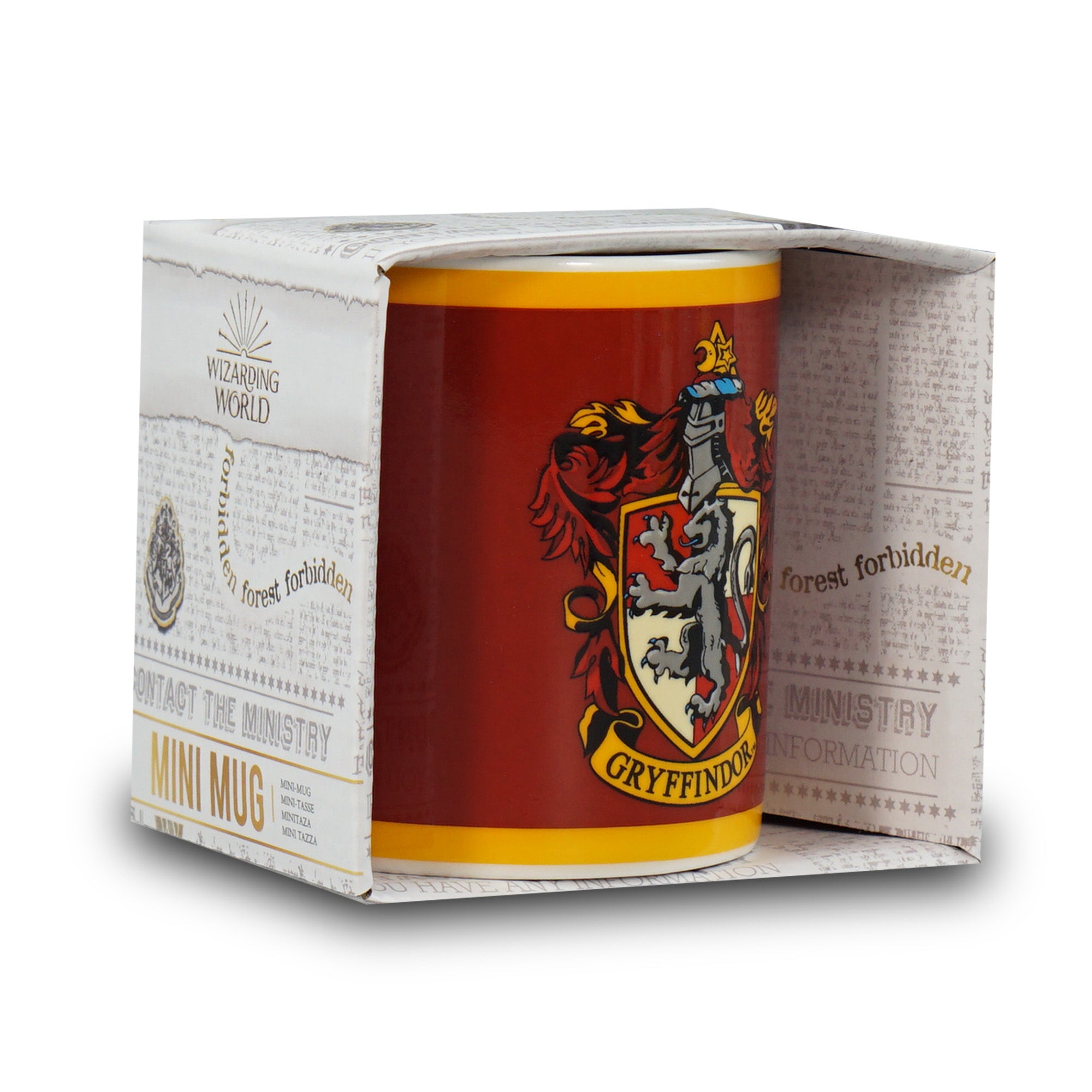 Harry Potter Gryffindor mug espresso rouge 11 cl coffret