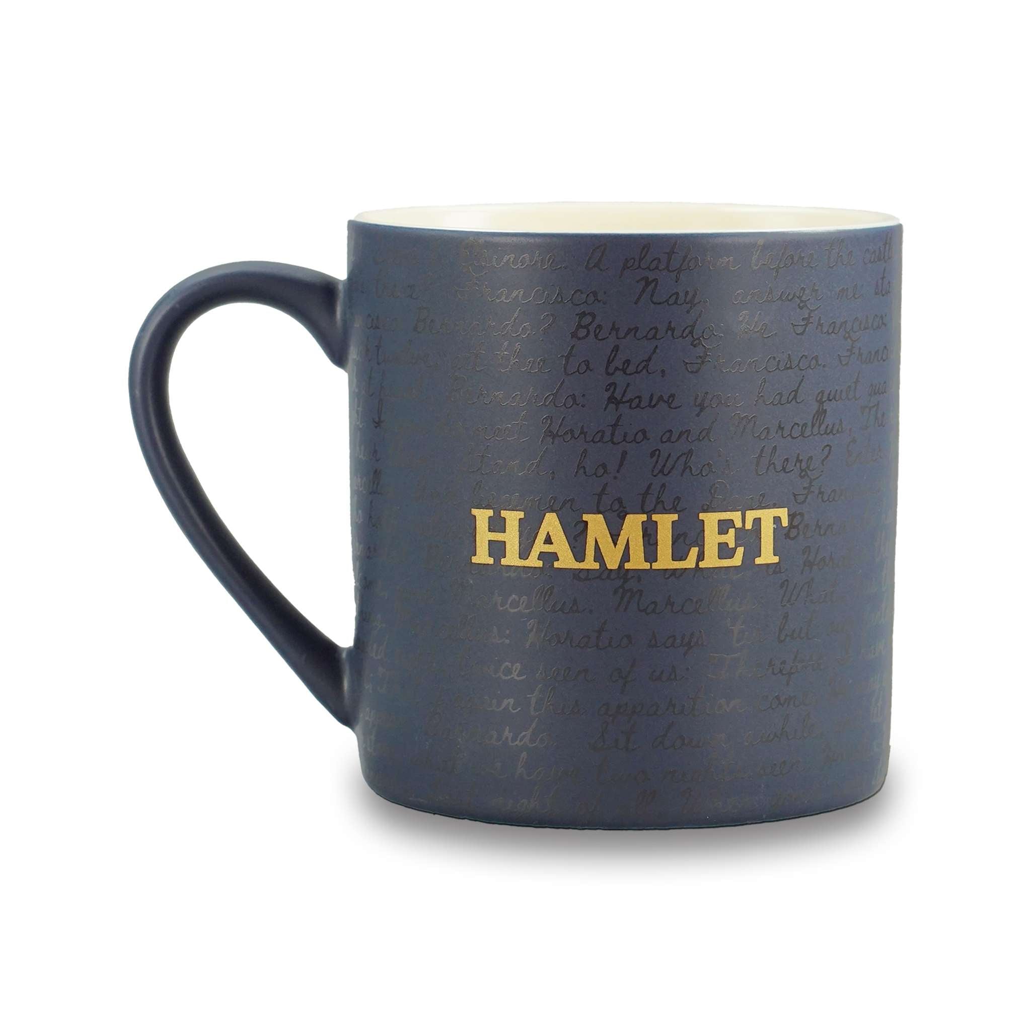 Shakespeare mug céramique Hamlet 310 ml coffret noir