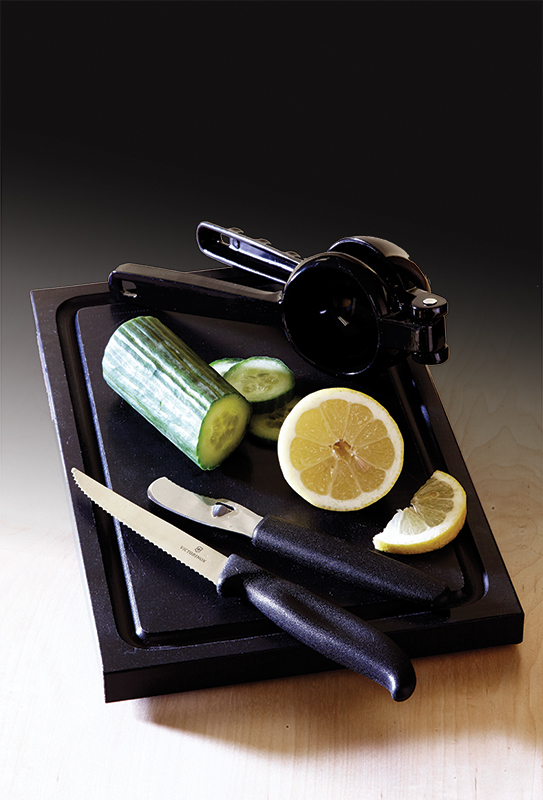 Artis presse-citron noir 21 cm agrumes