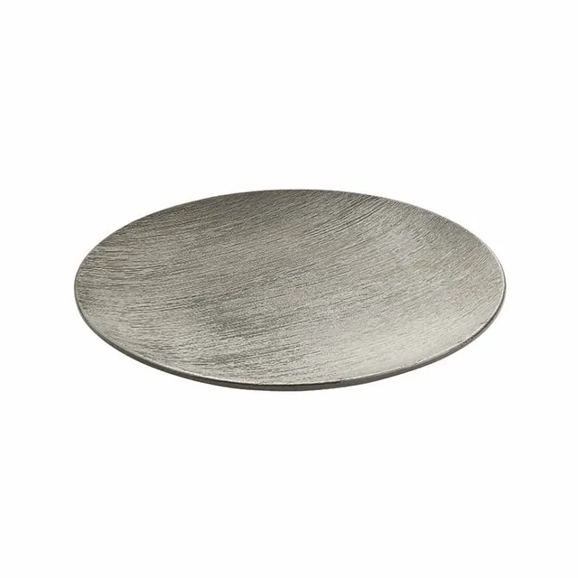 Artis Brush Grey assiette 22 cm grise